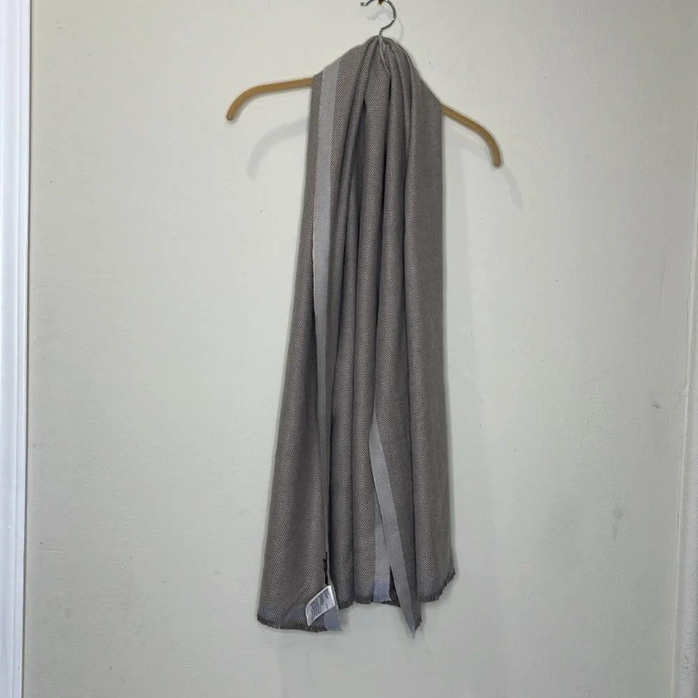 Alfani Beige Very Soft Unisex Scarf